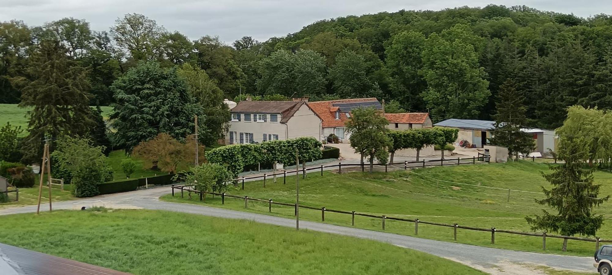 La Ferme Des Bigornes Hotell Châtillon-sur-Indre Exteriör bild